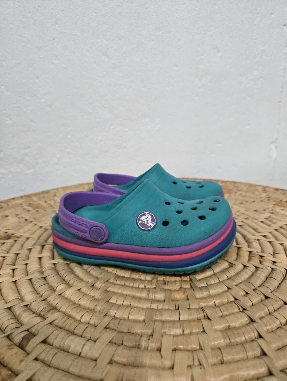 Crocs Teal Water Shoes Sandals
